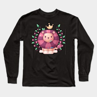 Lion Wild Cute Long Sleeve T-Shirt